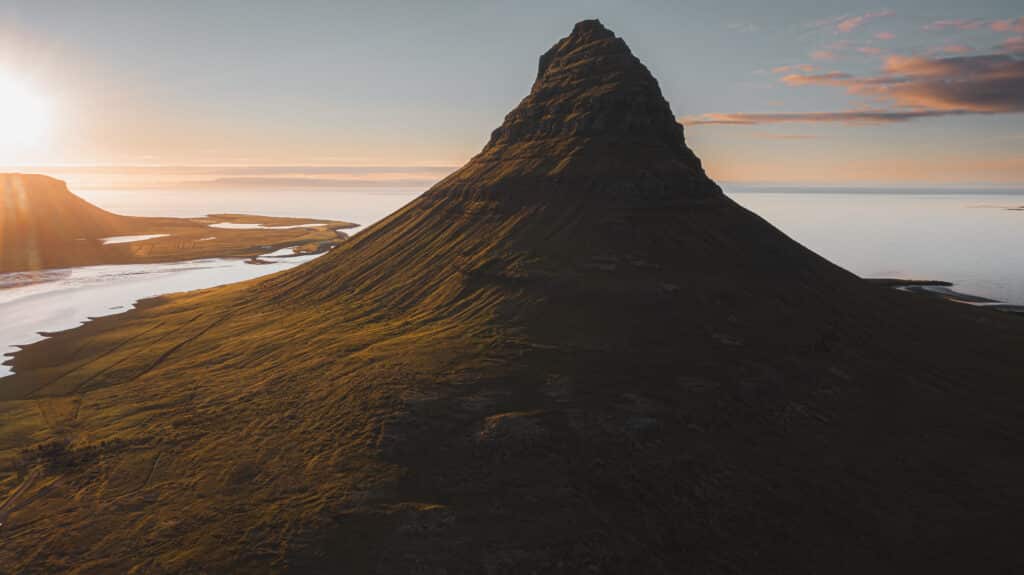 Montagne Kirkjufell Islande