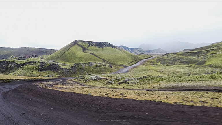 Cratère dans les hautes terres