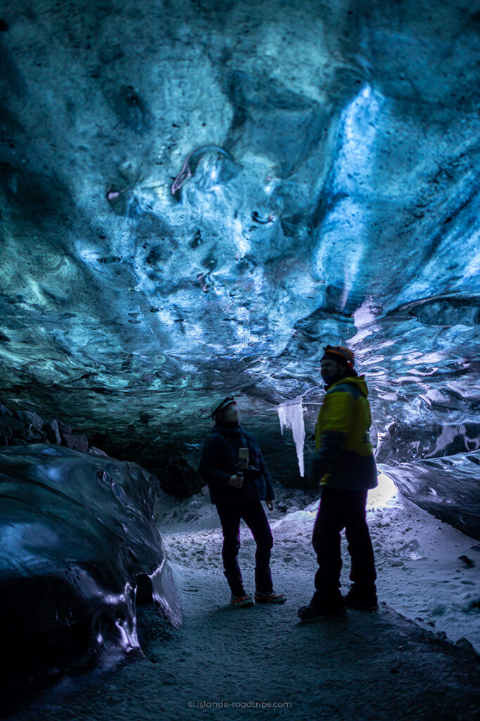 Activité grotte de glace sud de l'Islande