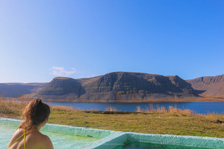 Hot pot fjord de l'ouest