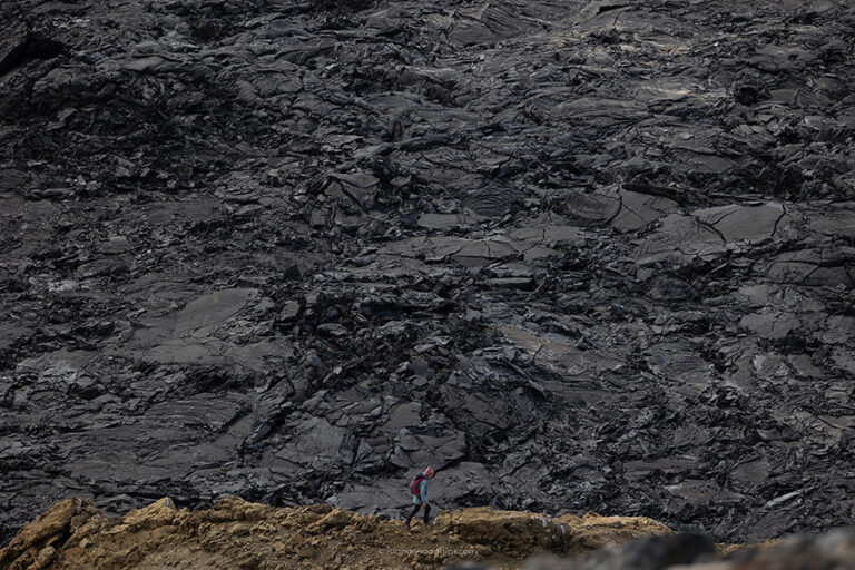 Champ de lave en Islande